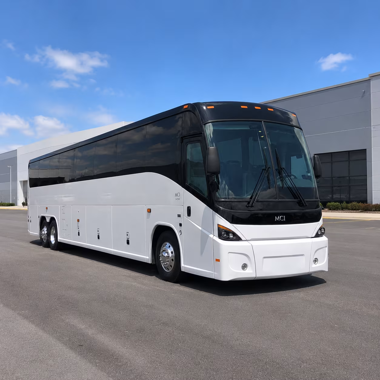 daytona beach charter bus rental exterior