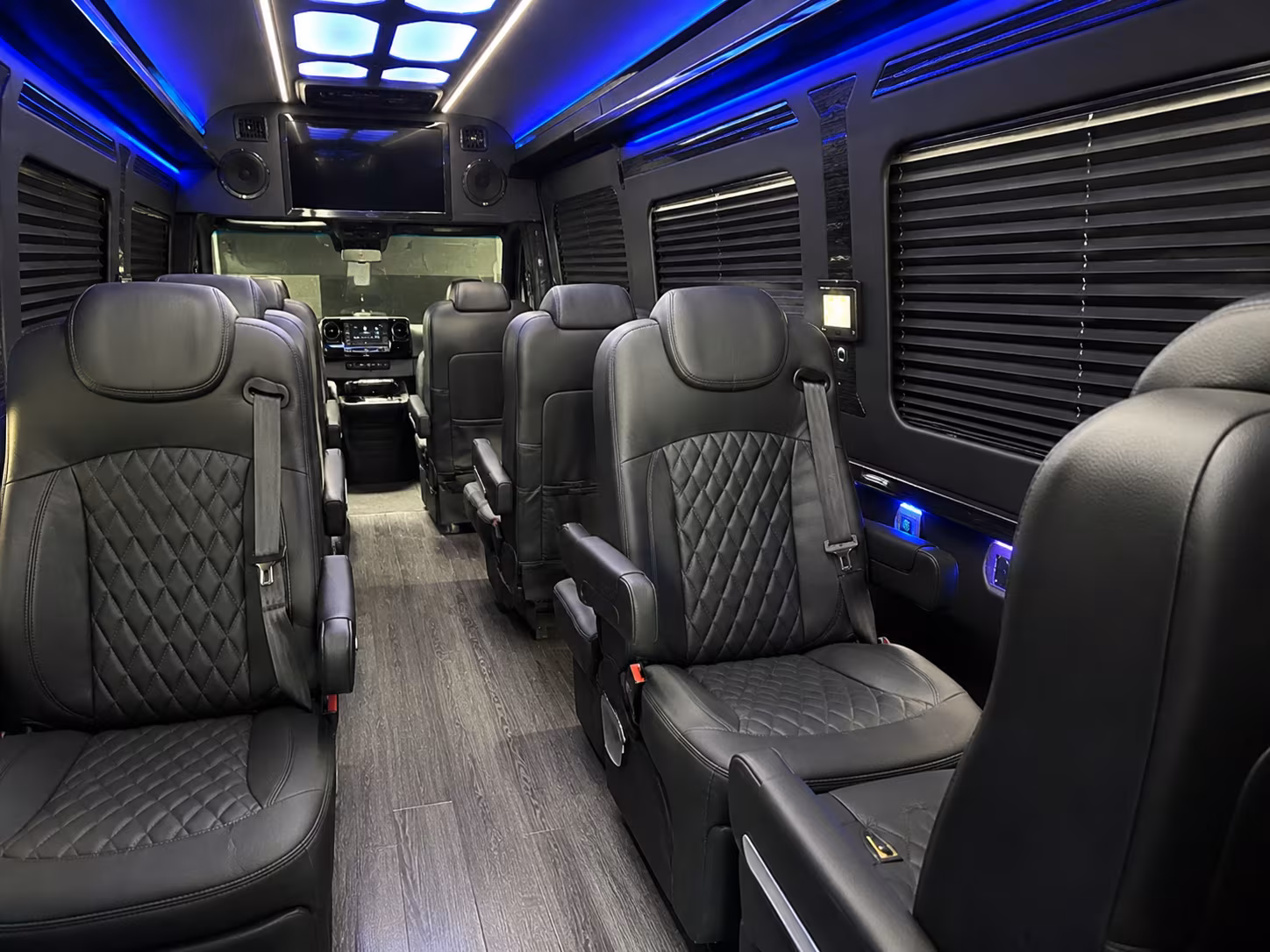 deltona corporate event transportation onboard seating