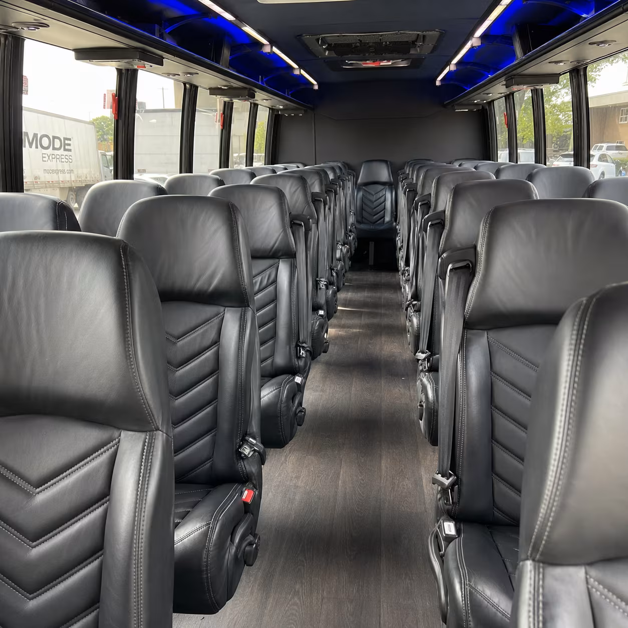 deltona private event transportation onboard seating