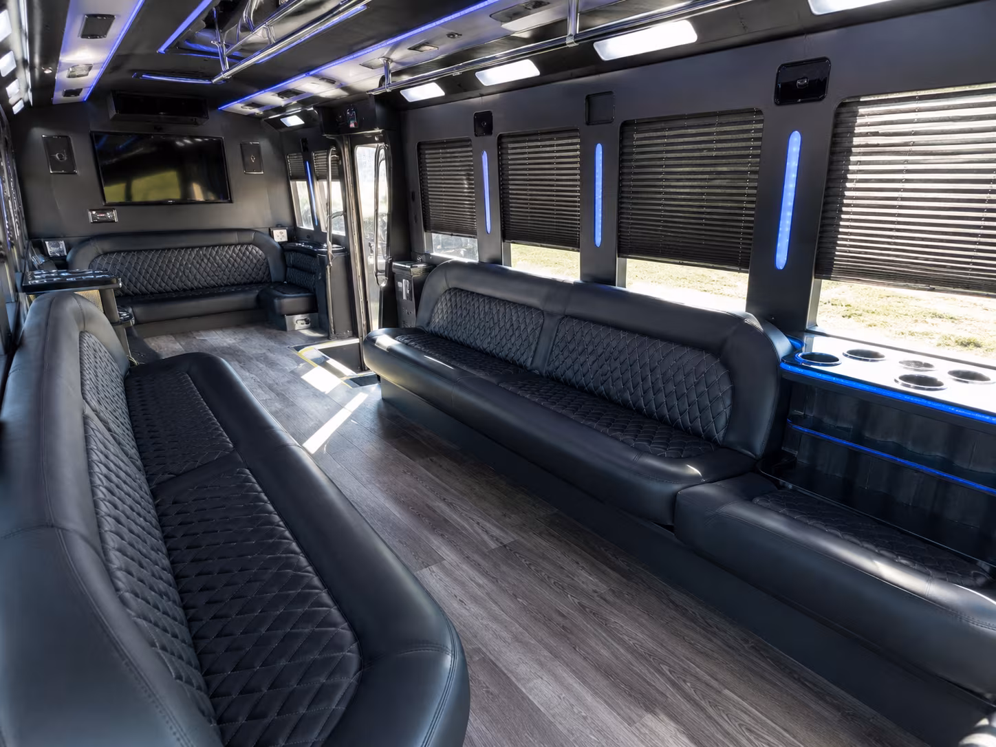find deltona holiday party bus rental