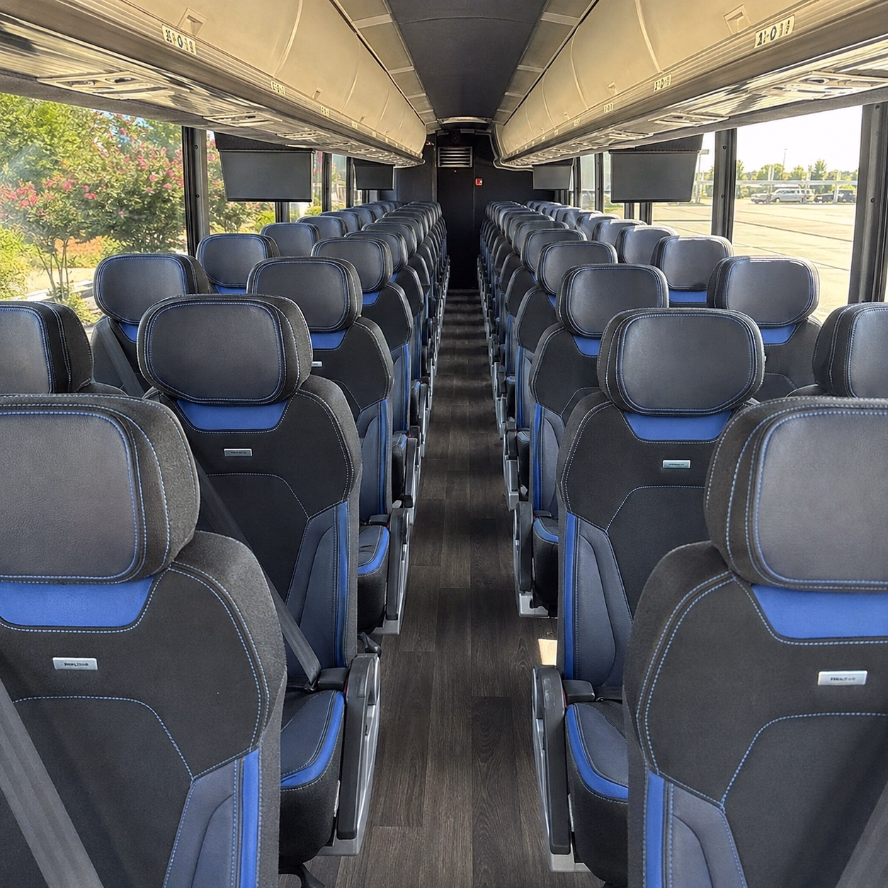 ocala charter bus rental inside